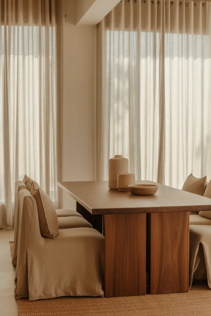 Neutral Linen Curtains