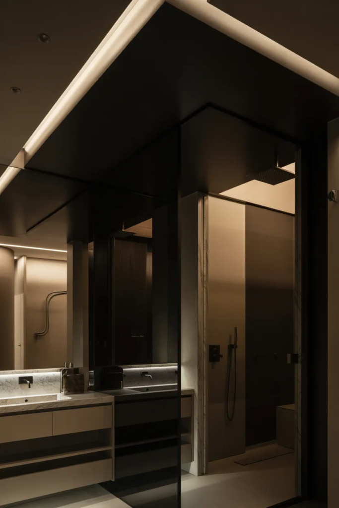 Dark Ceiling for a Dramatic Finish