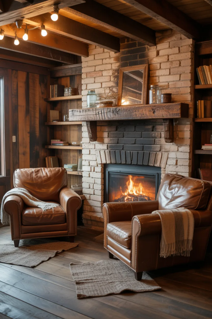 Cozy Fireplace Corner