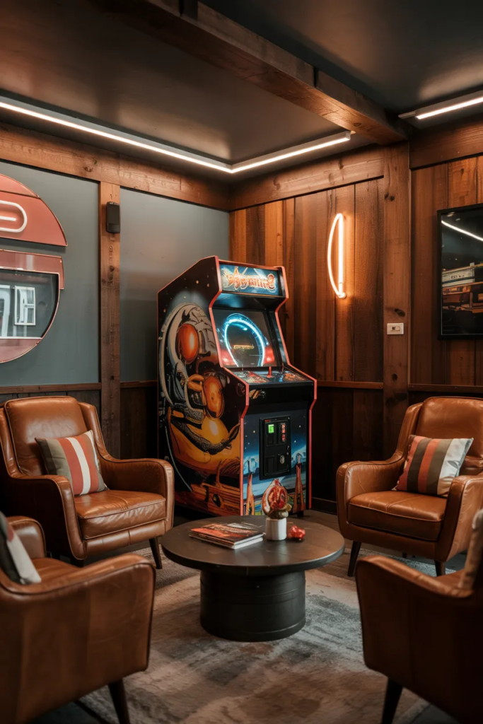 Basement Game Room - Family Basement Ideas