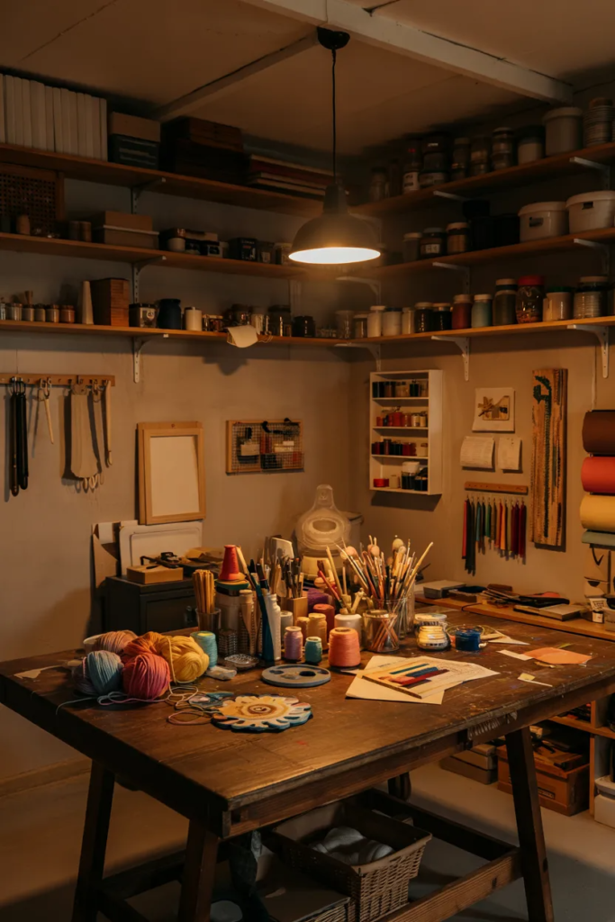 Basement Music or Hobby Room