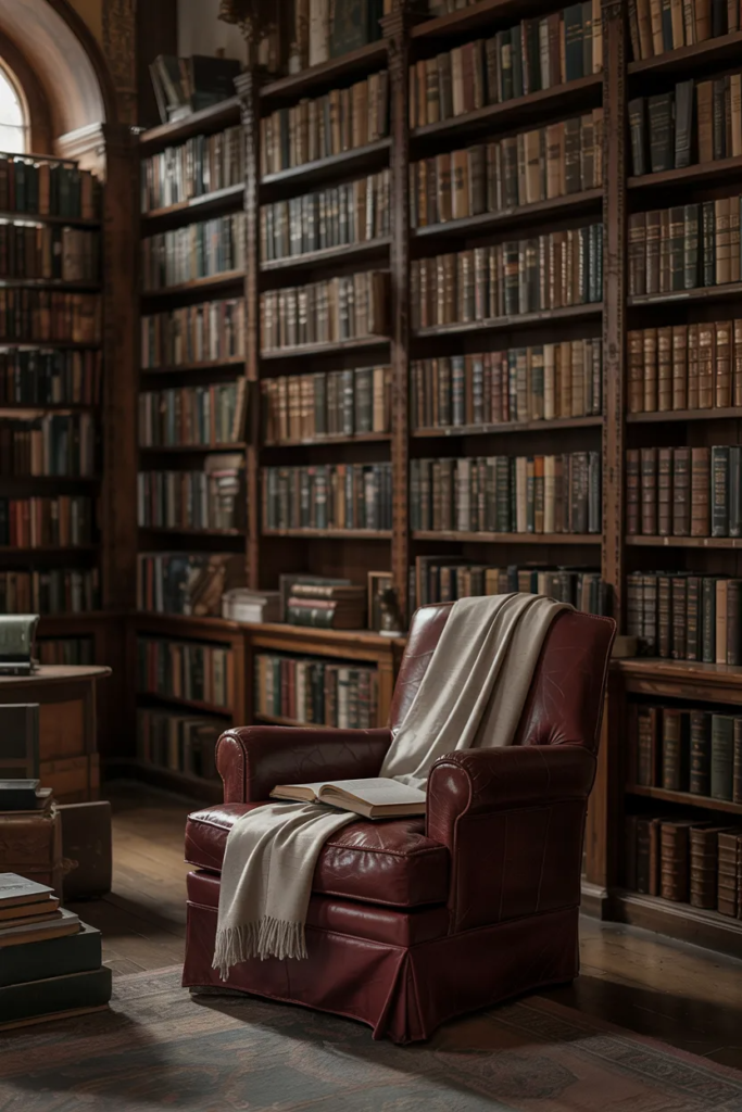 Basement Library Wall