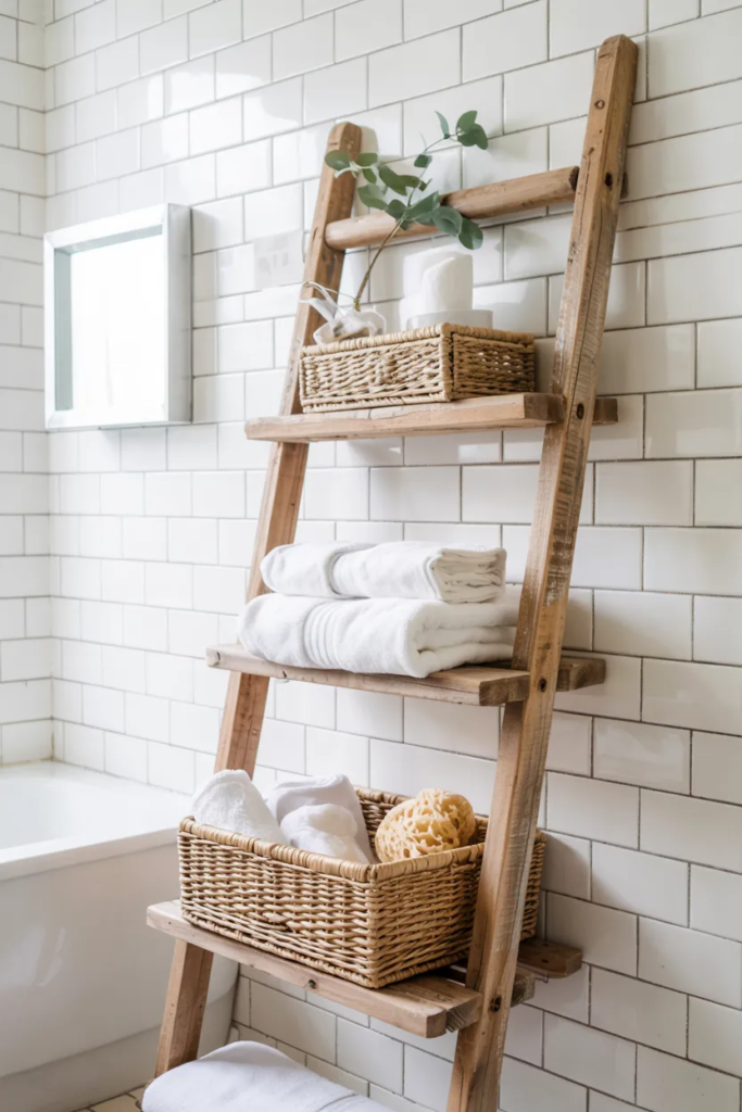 Storage Ladder for Towels