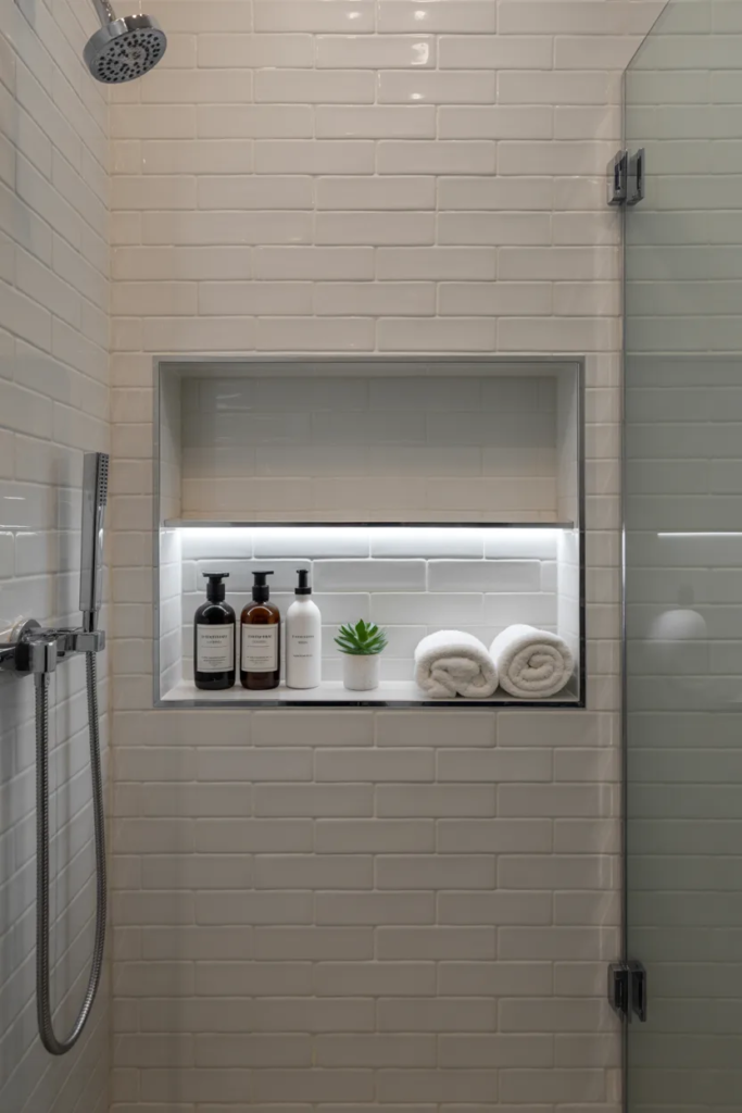Built-In Shower Niches
