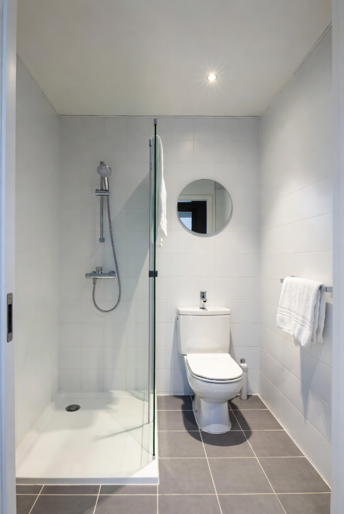 Open Wet Room Style Bathroom