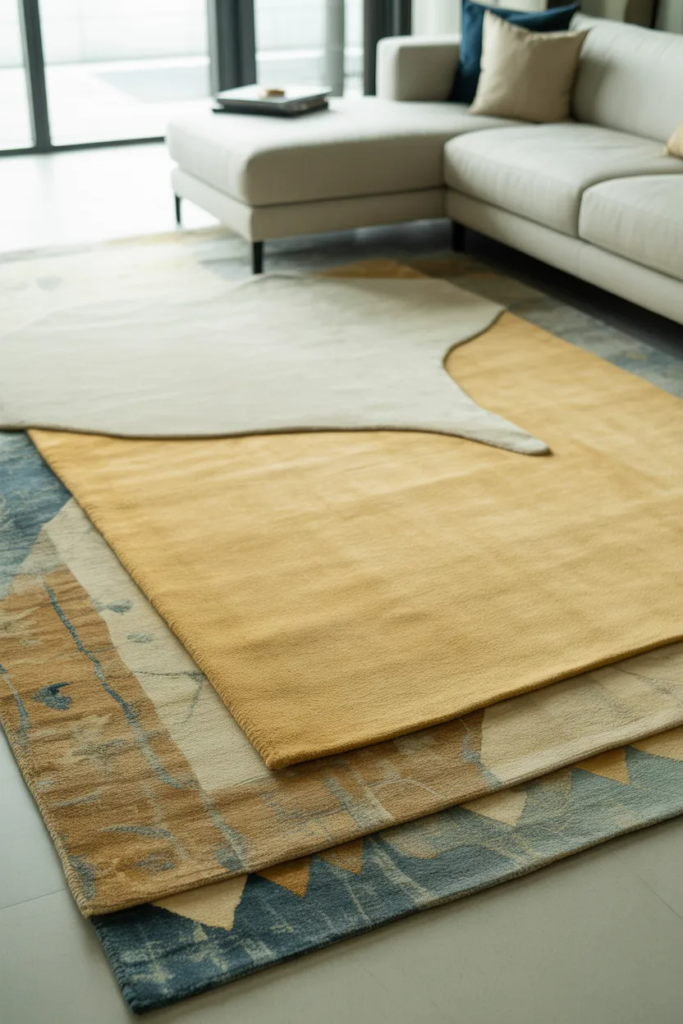 Layered Rugs for Style and Flexibility