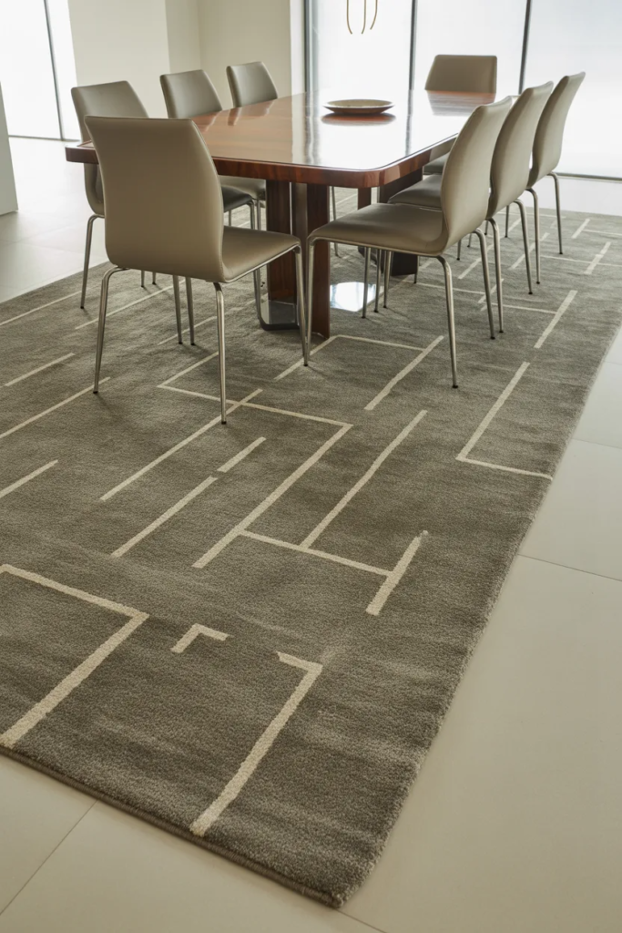 Dining Room Rug That Fits Chairs
